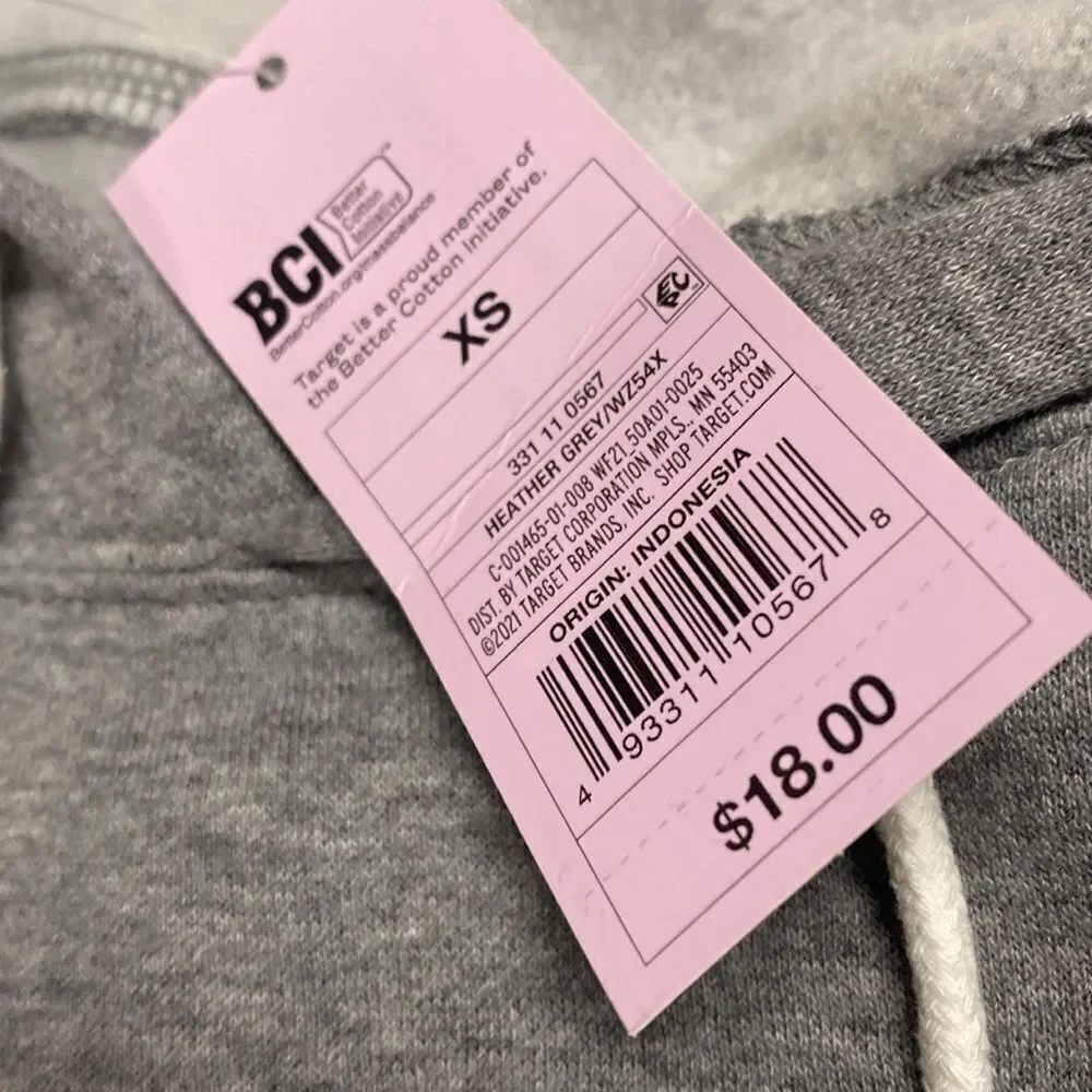 Lot of 4 Cropped Hoodies Sexy Wild Fable XS Black White Grey Wild Fable - Picture 3 of 6